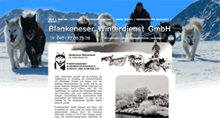 Desktop Screenshot of blankeneser-winterdienst.de